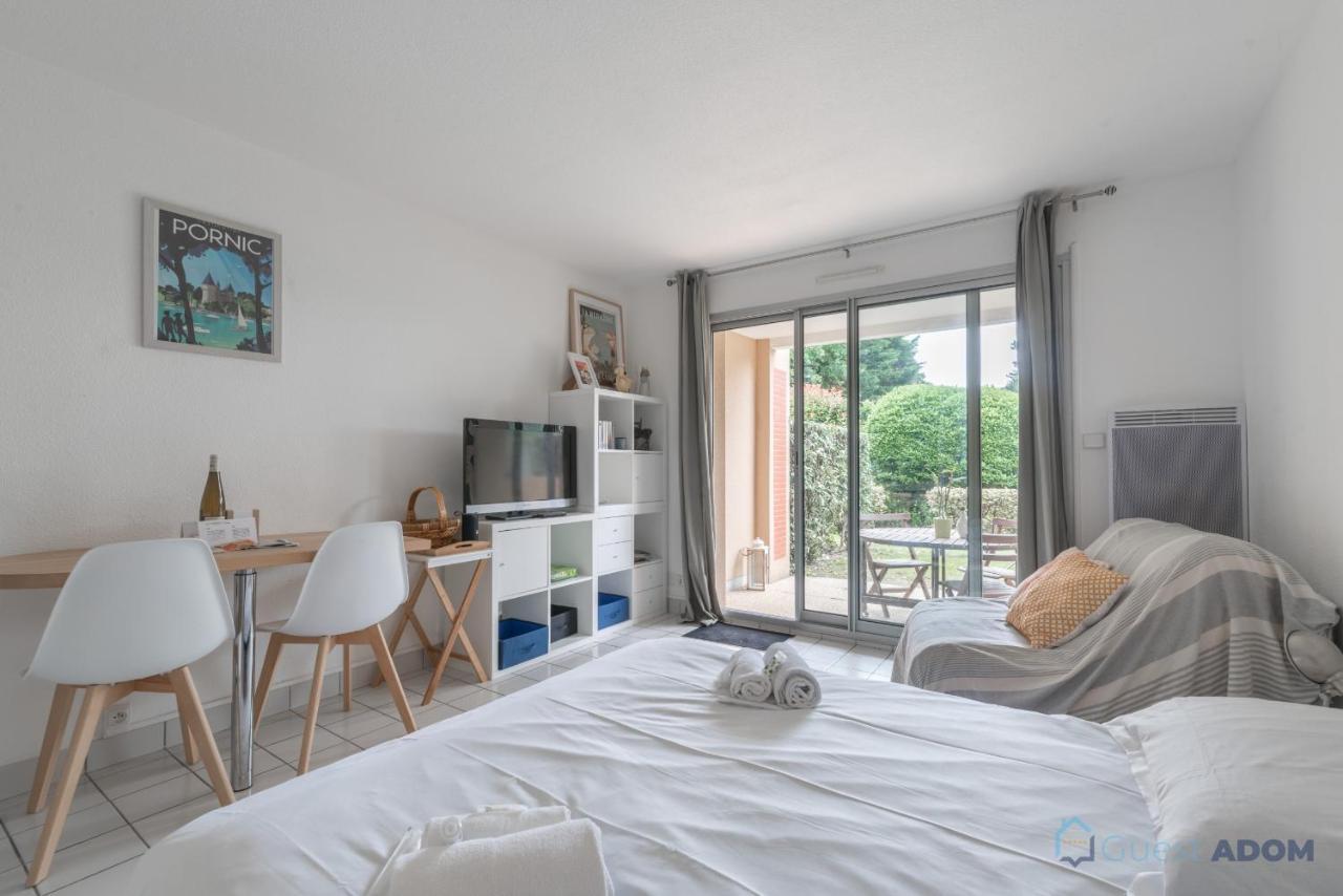 Studio Avec Terrasse Au Golf De Pornic 波尔尼克 外观 照片